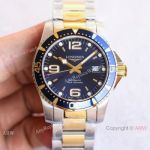 Swiss Replica Longines Hydro conquest L3.742.4 TWF Blue Dial Watch